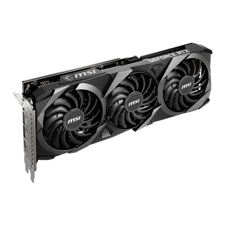 Placa de Video MSI GeForce RTX 3060 Ventus 3X OC, 12GB, GDDR6, 192-bit, 912-V397-823
