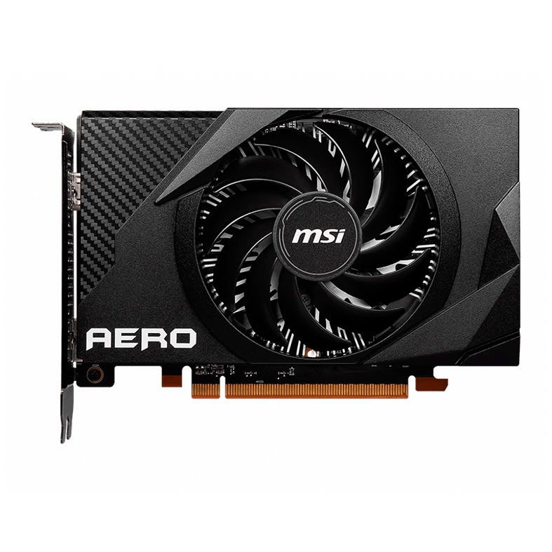 Placa de Video MSI Radeon RX 6400 Aero ITX, 4GB, GDDR6, 64-bit, 912-V508-006