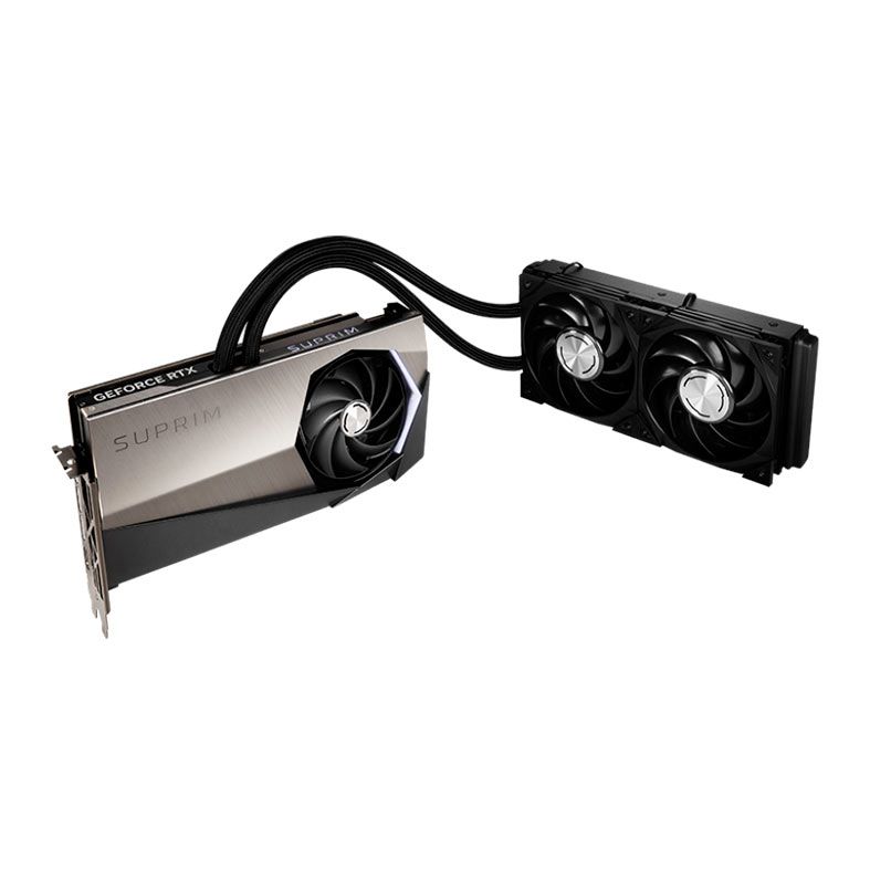 Placa de Video MSI GeForce RTX 4090 Suprim Liquid X, 24GB, GDDR6X, 384-bit, 912-V510-220