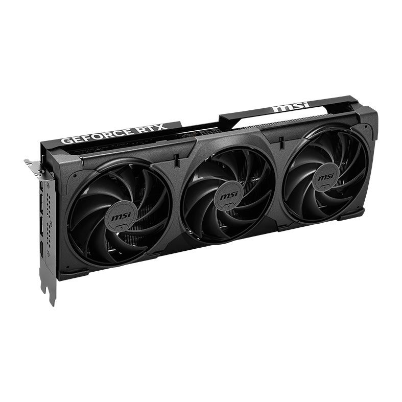 Placa de Video MSI GeForce RTX 5080 Ventus 3X OC Black, 16GB, GDDR7, 256-bit, 912-V531-676