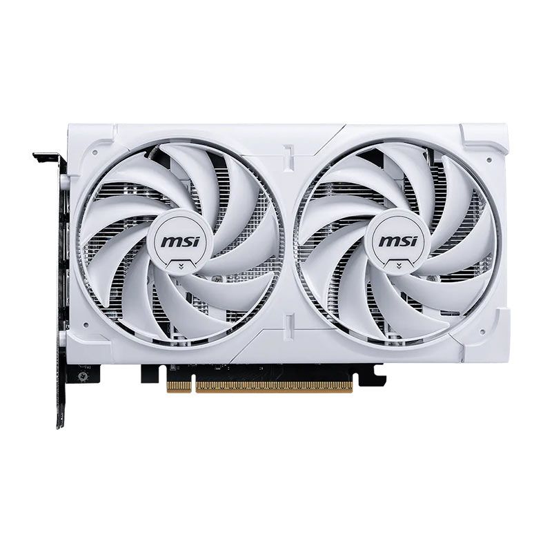 Placa de Video MSI GeForce RTX 5060 Ventus 2x OC White, 8GB, GDDR7, 128-bit, G5060-8V2CW-NAC