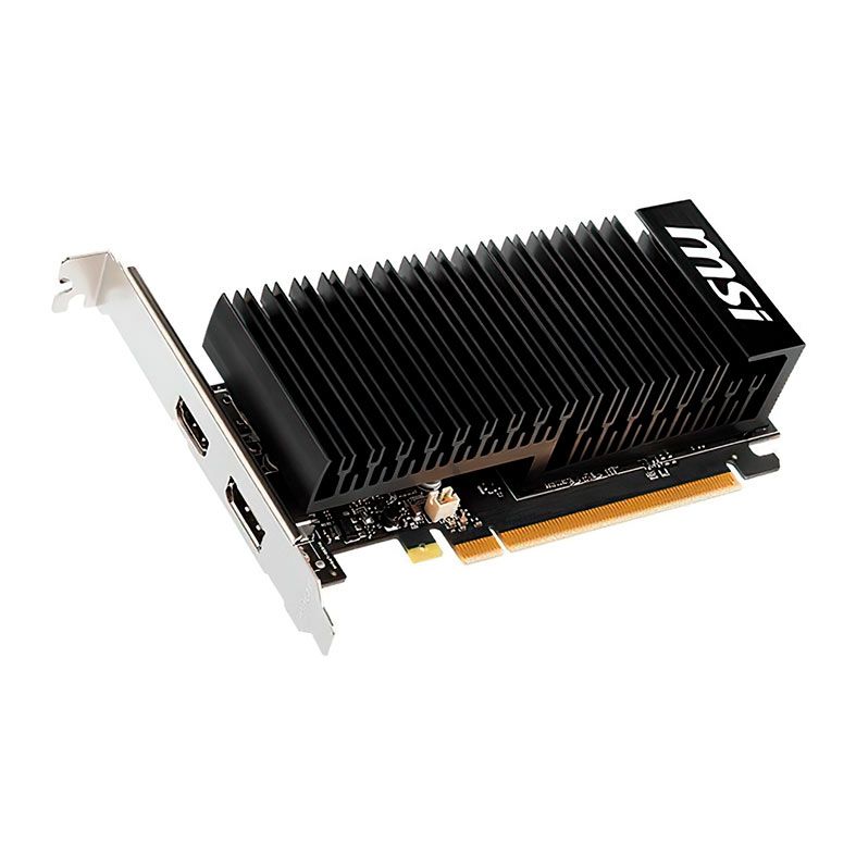 Placa de Video MSI GeForce GT 1030 Low Profile OC, 2GB, DDR4, 64-bit, 912-V809-4065