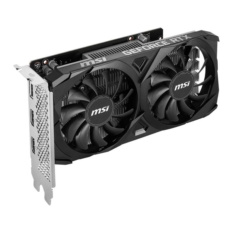 Placa de Video MSI GeForce RTX 3050 Ventus 2X OC, 6GB, GDDR6, 96-bit, 912-V812-016-NAC