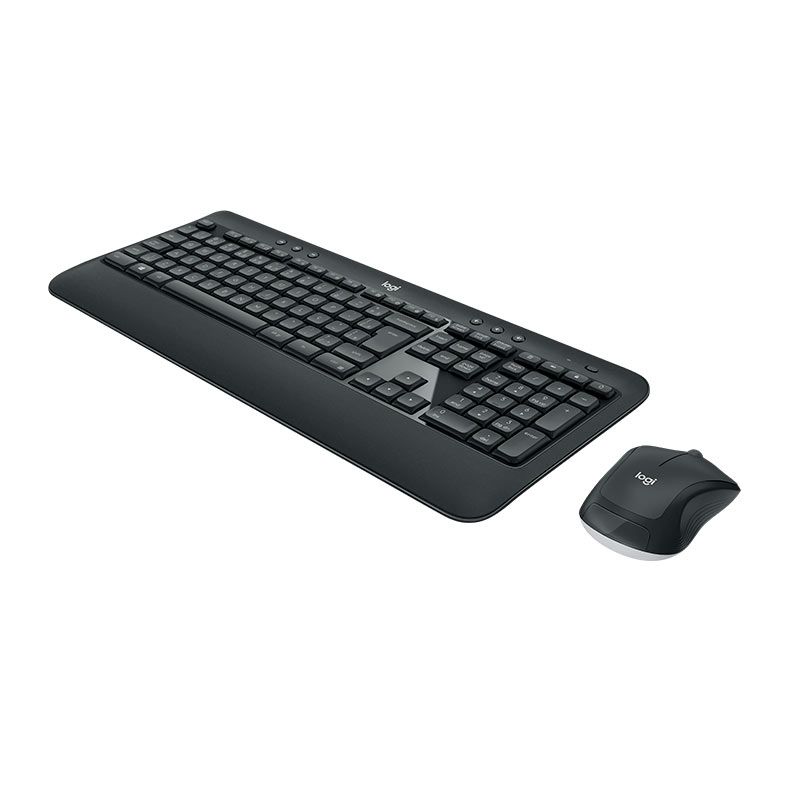 Kit Teclado e Mouse Sem Fio Logitech Advanced MK540, Wireless, ABNT2, 1000DPI, Preto, 920-008674