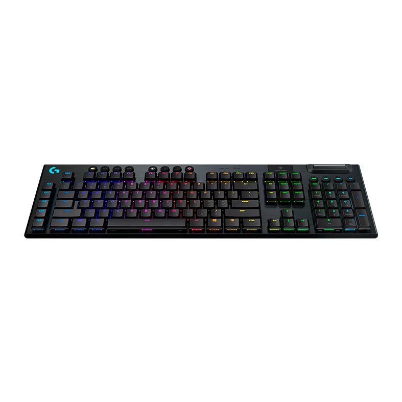 Teclado Mecanico Logitech G915 Tactile RGB Switch Brown Low Profile Wireless, 920-008902