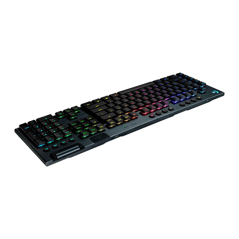 Teclado Mecanico Logitech G915 Tactile RGB Switch Brown Low Profile Wireless, 920-008902