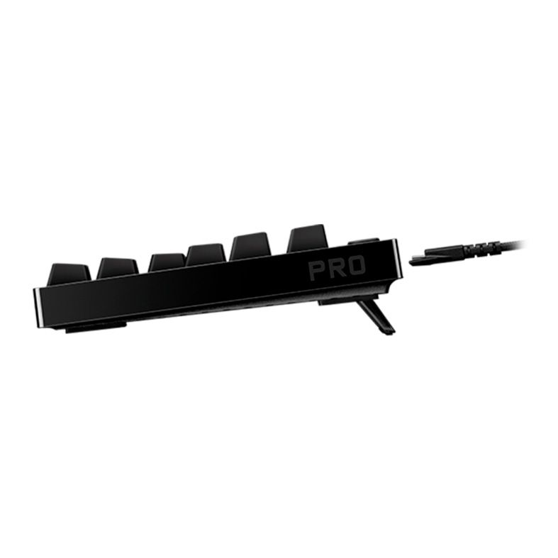 Teclado Mecanico Logitech G PRO RGB Switch GX Blue Clicky, 920-009388