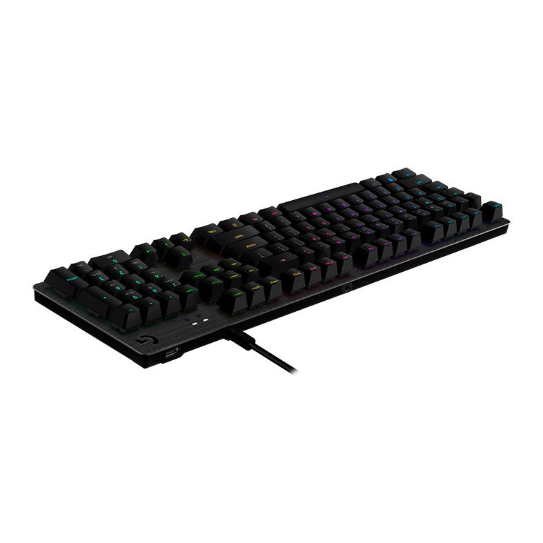 Teclado Mecanico Logitech G512 Carbon RGB Switch Brown, 920-009400