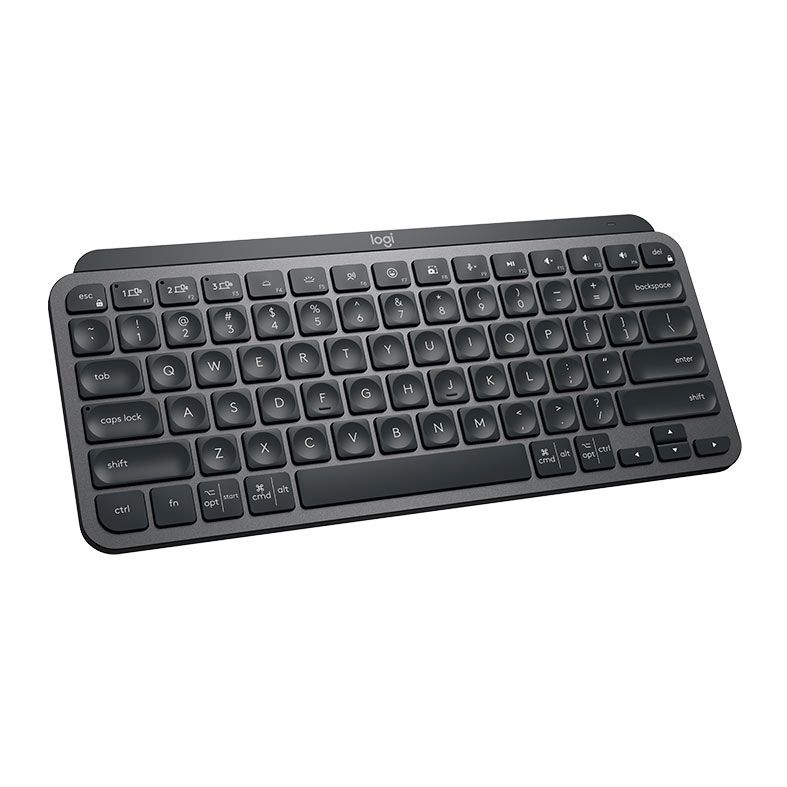 Teclado Sem Fio Logitech MX Keys Mini, Iluminacao Smart, Easy-Switch, Grafite, 920-010505