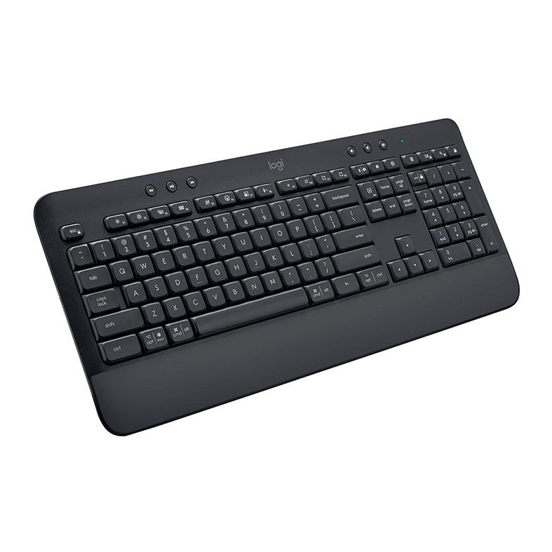 Teclado Logitech Signature K650, Bluetooth, USB, US, Grafite, 920-010911