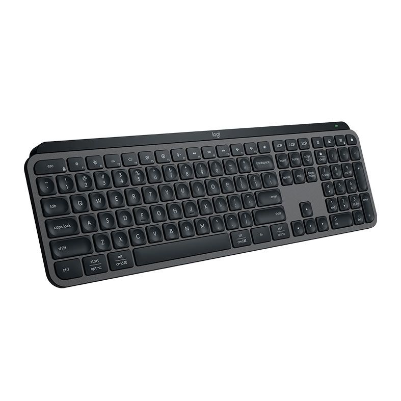 Teclado Logitech MX Keys S, Wireless, Preto, 920-011563