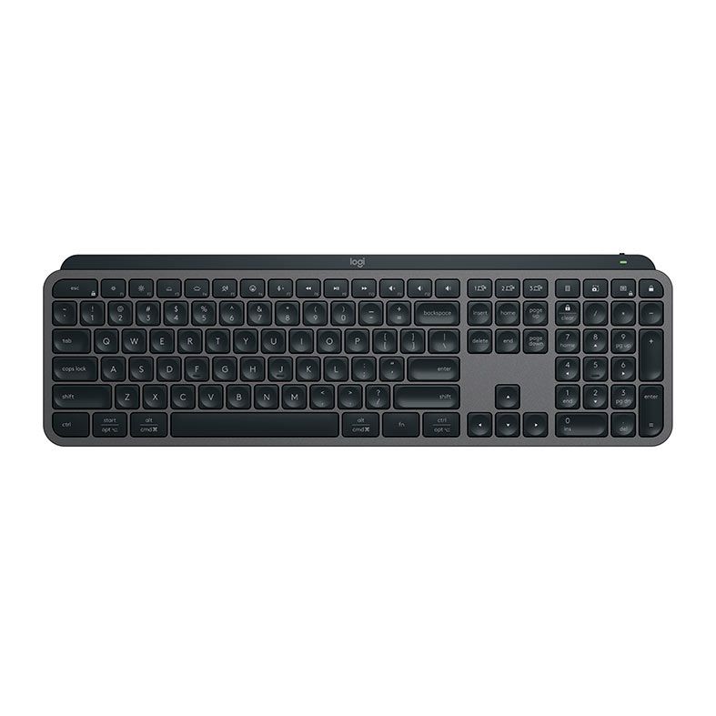 Teclado Logitech MX Keys S, Wireless, Preto, 920-011563