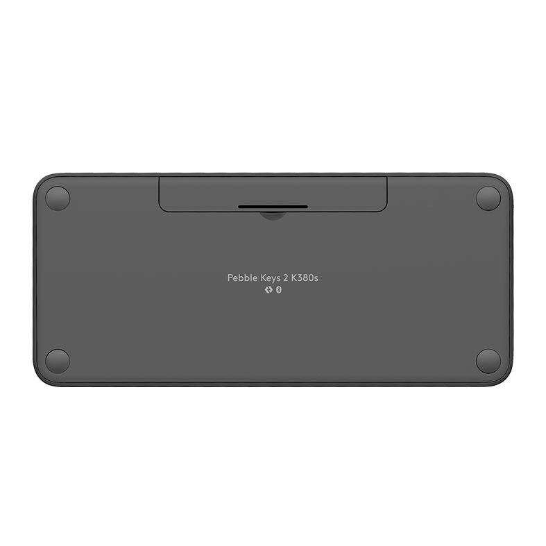 OPENBOX Teclado Logitech Pebble Keys 2 K380S, Bluetooth, Graphite, 920-011789