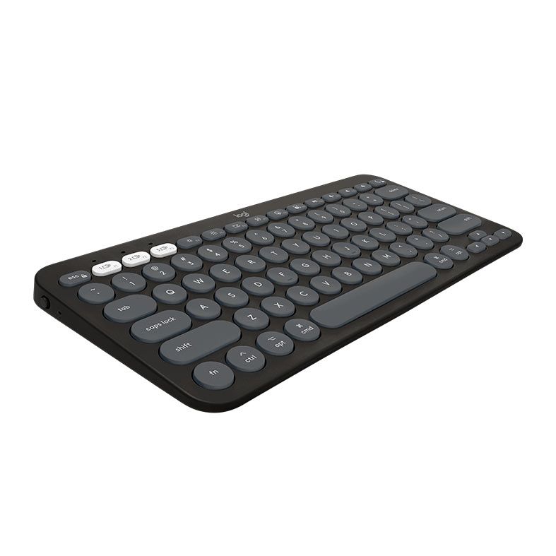 OPENBOX Teclado Logitech Pebble Keys 2 K380S, Bluetooth, Graphite, 920-011789