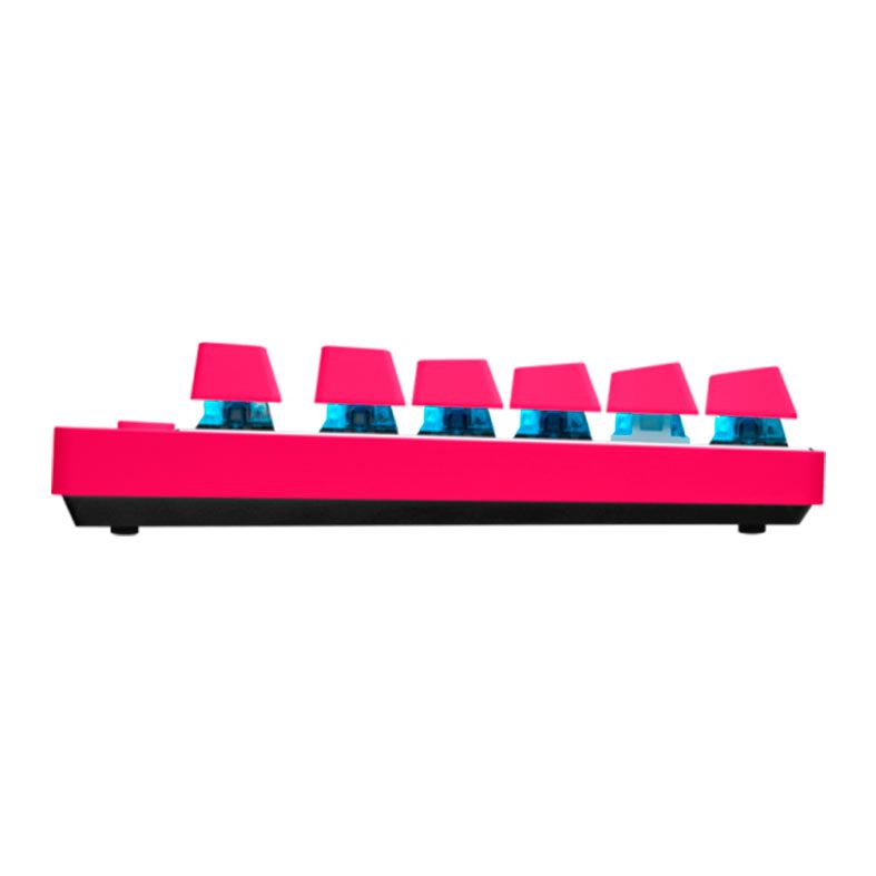 Teclado Mecanico Logitech G Pro TKL Lightspeed, RGB, Tri-Mode, Switch GX Brown, Magenta, 920-012154