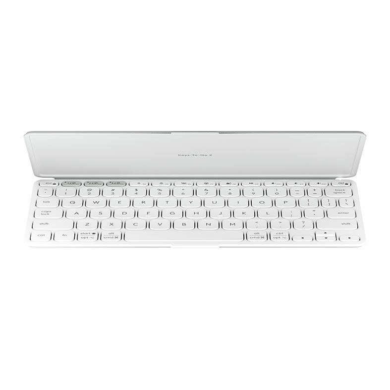 Teclado Logitech Keys-To-Go 2, Bluetooth, Branco, 920-012919