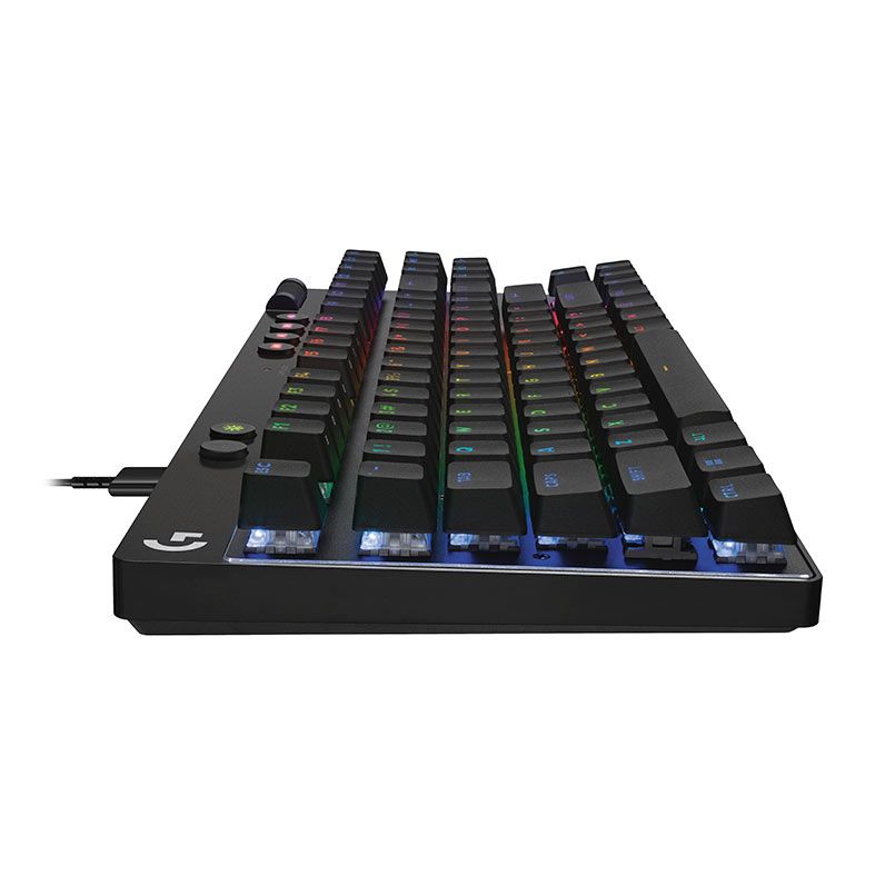 Teclado Gamer Logitech Pro XL TKL Rapid, RGB, Switch Magnetico