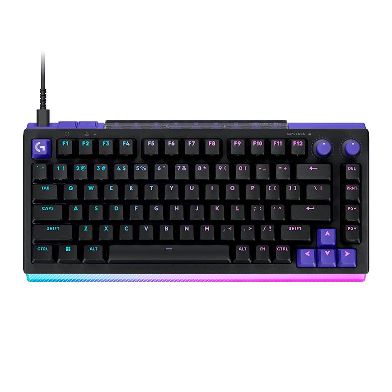 Teclado Mecanico Logitech G G512 X, 75%, Switch Dual Swap, Preto, 920-013926