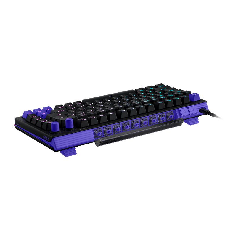 Teclado Mecanico Logitech G G512 X, 75%, Switch Dual Swap, Preto, 920-013926