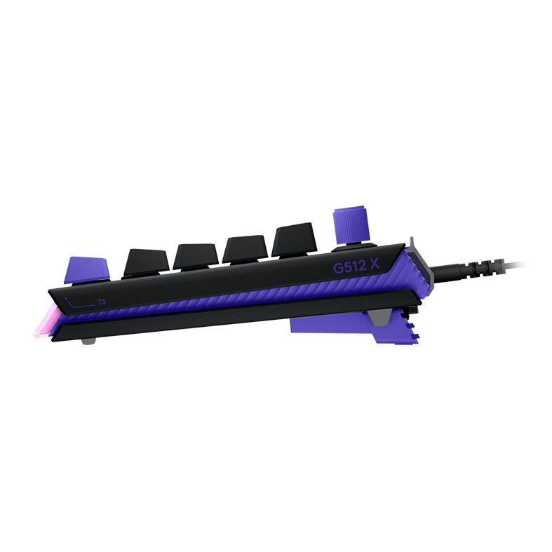Teclado Mecanico Logitech G G512 X, 75%, Switch Dual Swap, Preto, 920-013926