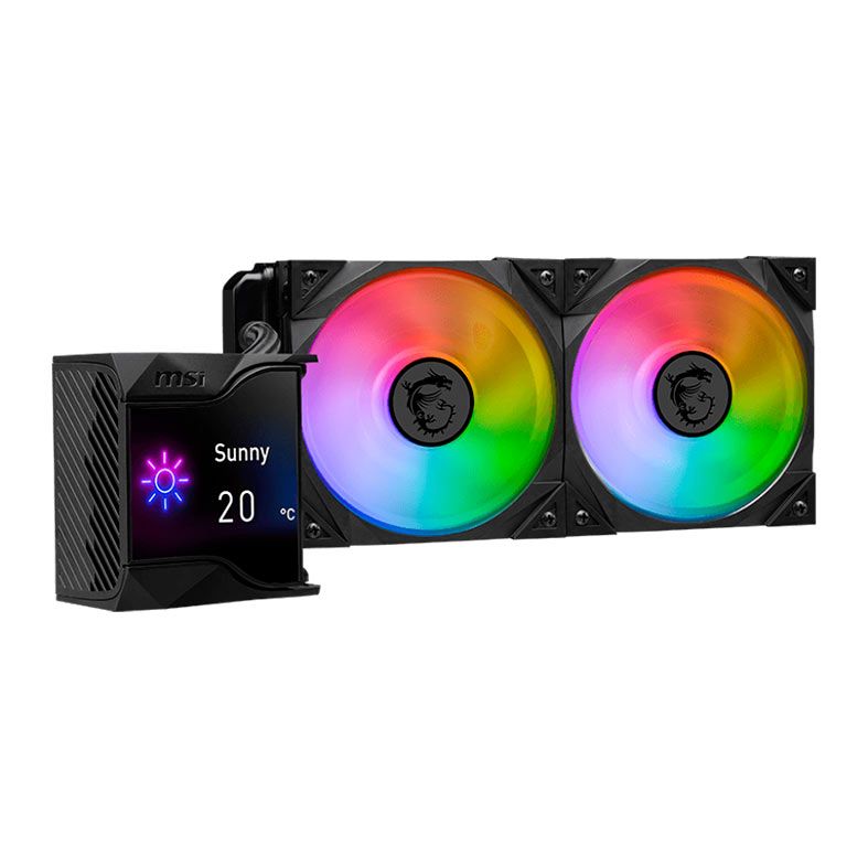 Water Cooler MSI MPG Coreliquid D240, ARGB, 240mm, Preto, 936-6A1611-005