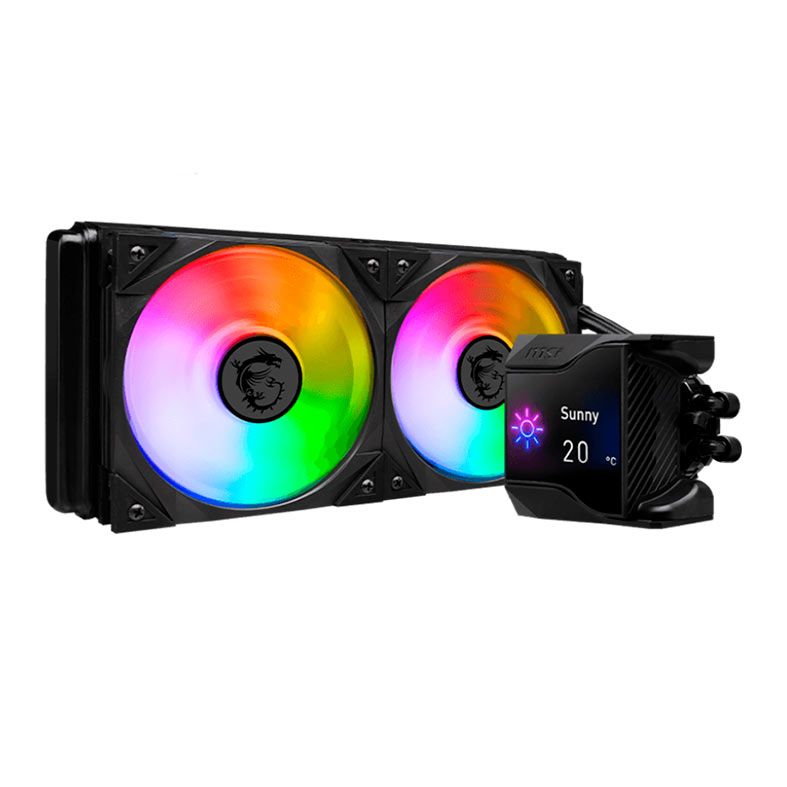 Water Cooler MSI MPG Coreliquid D240, ARGB, 240mm, Preto, 936-6A1611-005