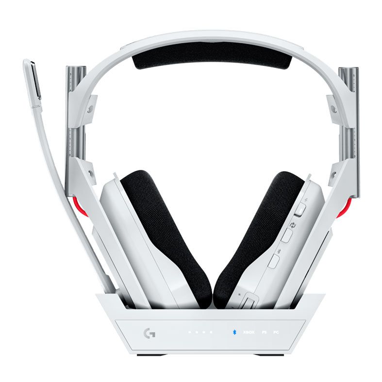 Headset Gamer Logitech G Astro A50 Lightspeed, Com Base Station, Drivers 40mm, Bluetooth, Branco, 939-002229