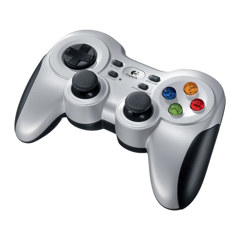 Controle Logitech F710 Para PC Wireless Prata, 940-000117