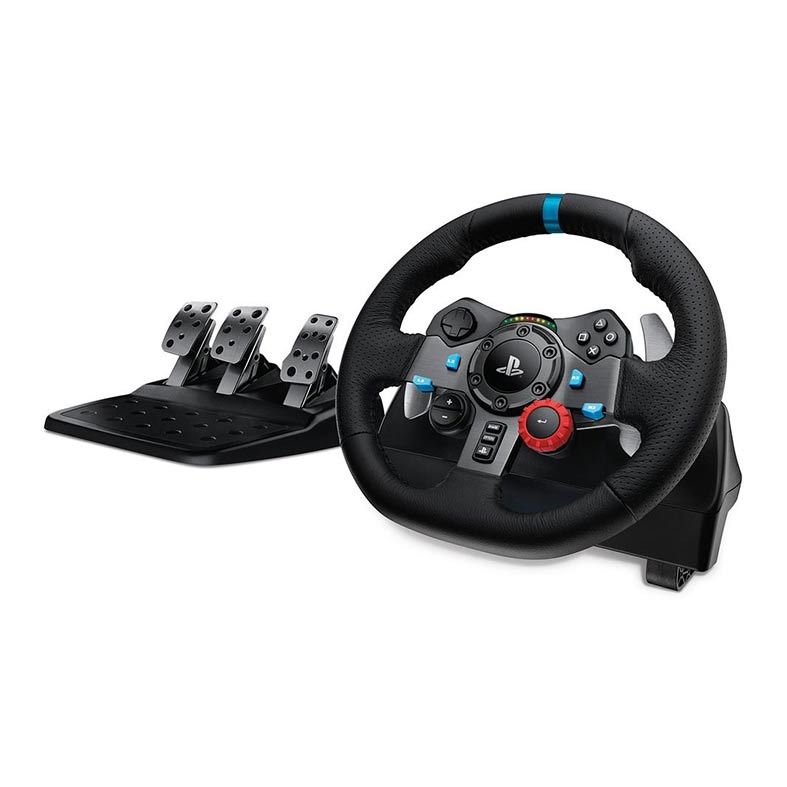 Volante e Pedais Logitech G29 Driving Force USB Para PS3/PS4/PS5/PC, 941-000111