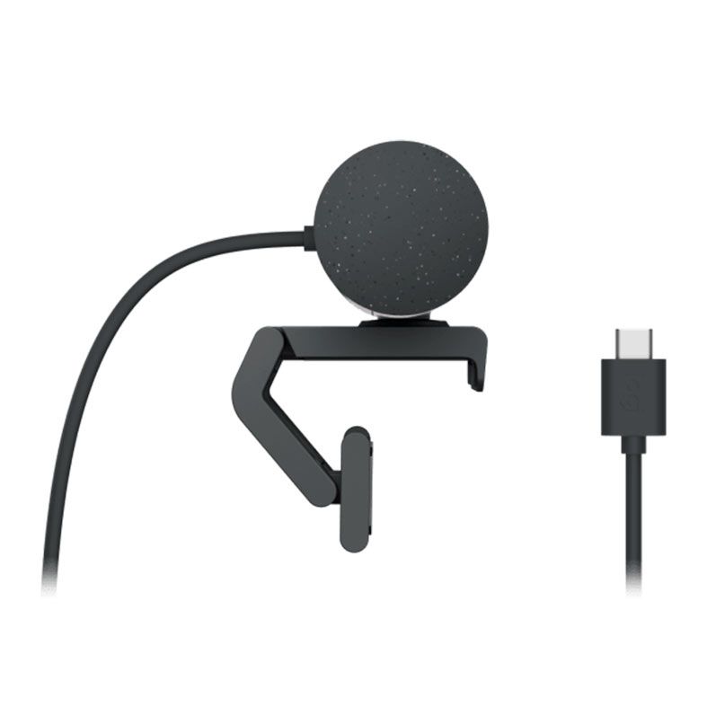 Webcam Logitech Brio 505, FHD 1080p, USB-C, Grafite, 960-001515