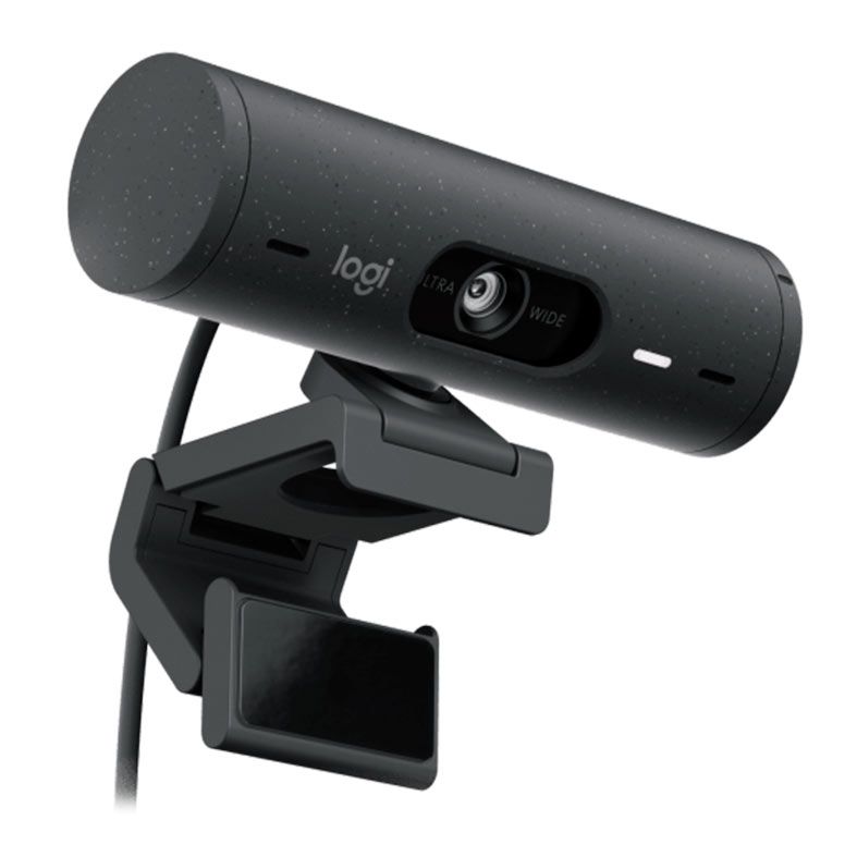 Webcam Logitech Brio 505, FHD 1080p, USB-C, Grafite, 960-001515