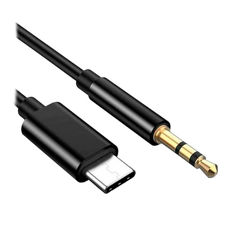 Cabo de Audio MD9, Tipo-C Para P2, 1.20m, Preto, 9710