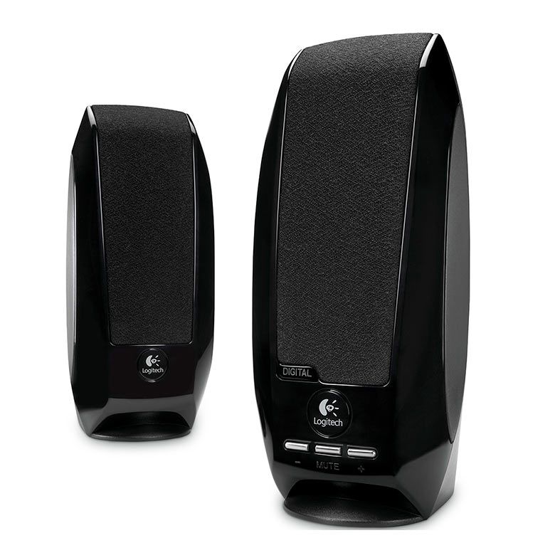 Caixa de Som Logitech S150 Digital USB Preta, 980-001004