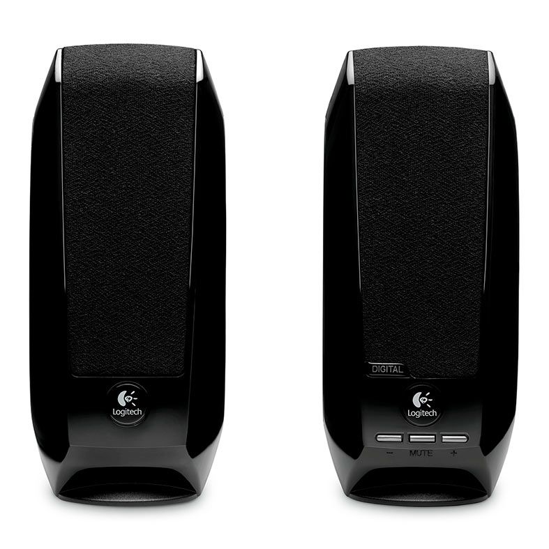 Caixa de Som Logitech S150 Digital USB Preta, 980-001004
