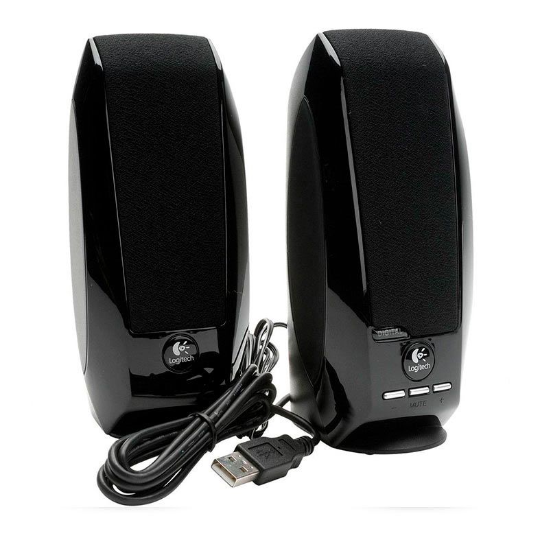 Caixa de Som Logitech S150 Digital USB Preta, 980-001004