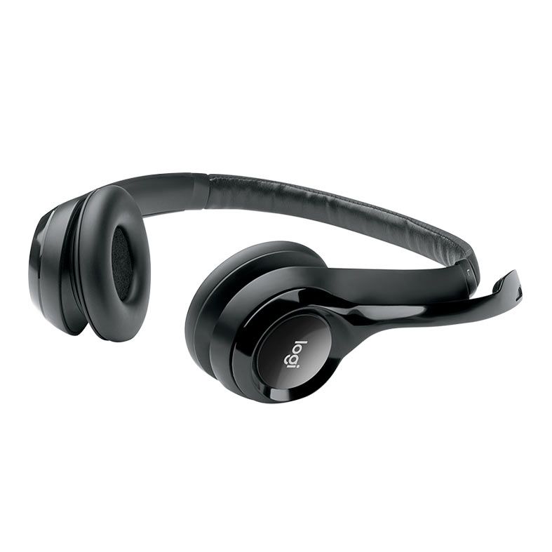 Headset Logitech H390 USB Preto, 981-000014