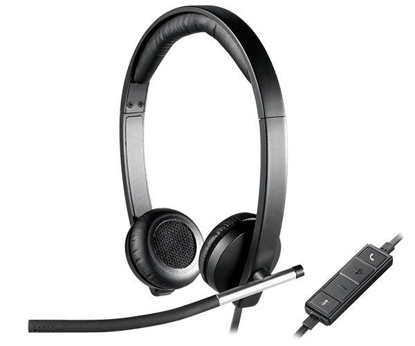Headset Logitech Stereo, H650e