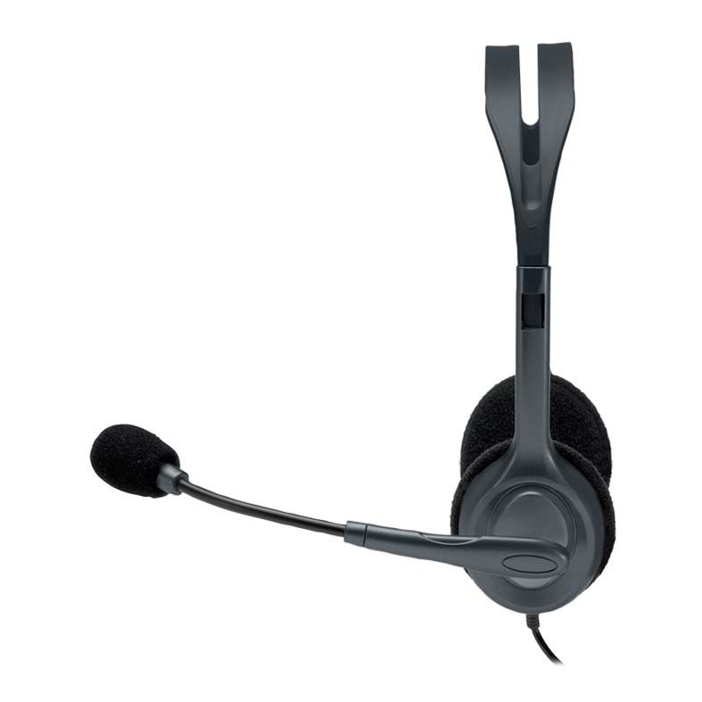Headset Logitech H111 Stereo Preto, 981-000612