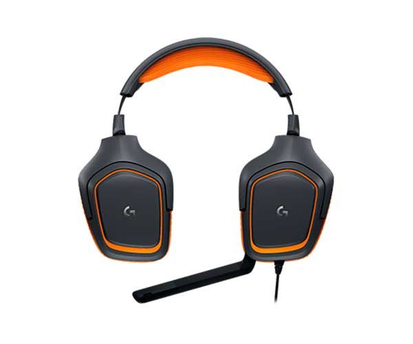 Headset Gamer Logitech G231 Prodigy XboxOne/PS4/PC Preto/Laranja, 981-000626