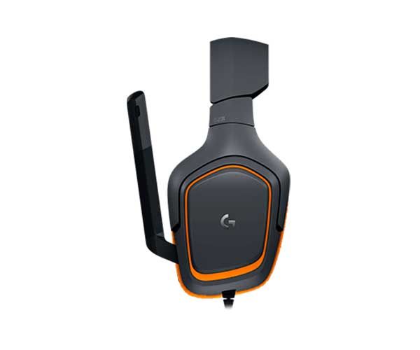 Headset Gamer Logitech G231 Prodigy XboxOne/PS4/PC Preto/Laranja, 981-000626