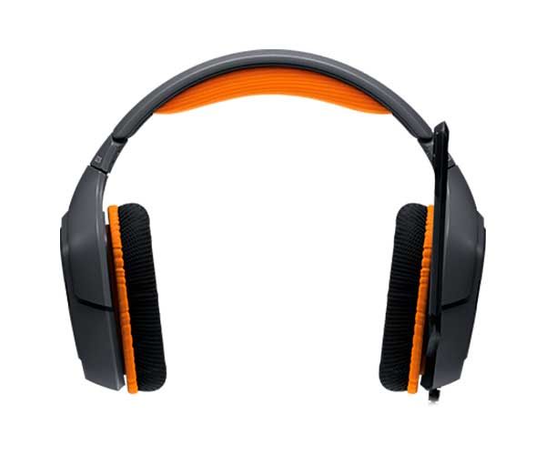 Headset Gamer Logitech G231 Prodigy XboxOne/PS4/PC Preto/Laranja, 981-000626