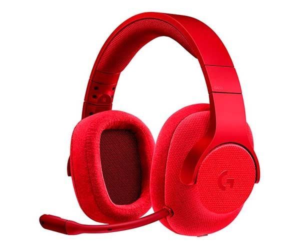 Fone de Ouvido Logitech G433 7.1 Surround Vermelho, 981-000651