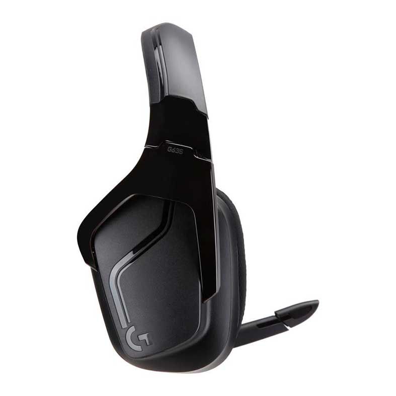 Headset Gamer Logitech G635 RGB Audio 7.1, 981-000748