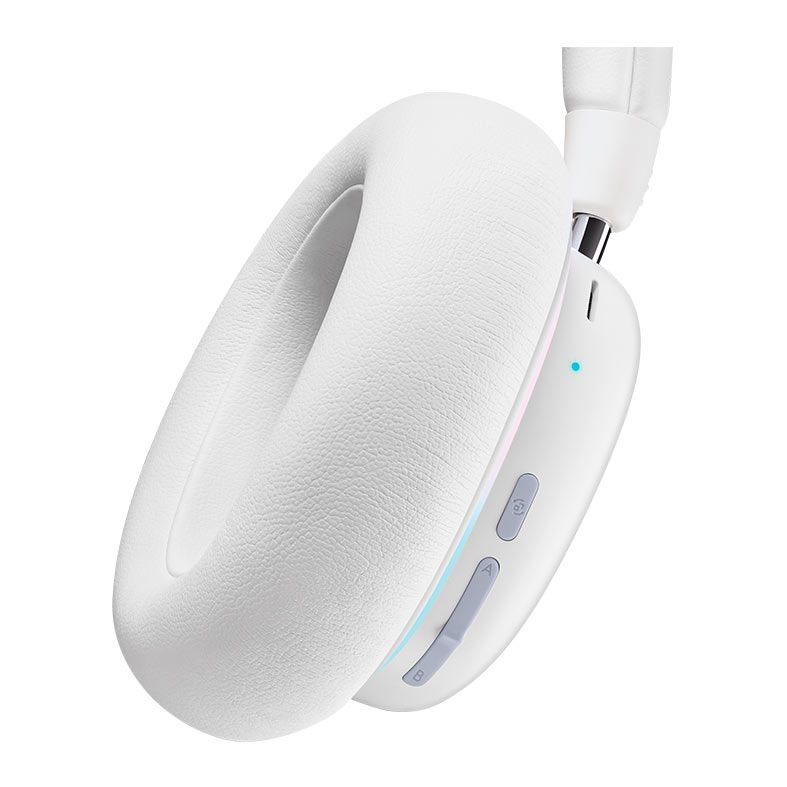 Headset Gamer Logitech G735, RGB, Wireless, Multiplataforma, Branco, 981-001082