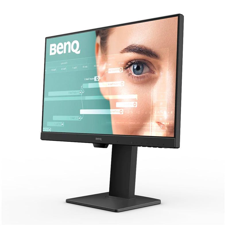 Monitor Para Programadores Benq GW2485TC, 24 Pol, 1080p, IPS, FHD, 5ms, 75Hz, Modo de Codificacao, Ajuste de Altura e Inclinacao, HDMI/DP, Preto, 9H.LKLLB.QBA