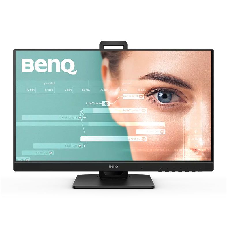 Monitor Para Programadores Benq GW2485TC, 24 Pol, 1080p, IPS, FHD, 5ms, 75Hz, Modo de Codificacao, Ajuste de Altura e Inclinacao, HDMI/DP, Preto, 9H.LKLLB.QBA