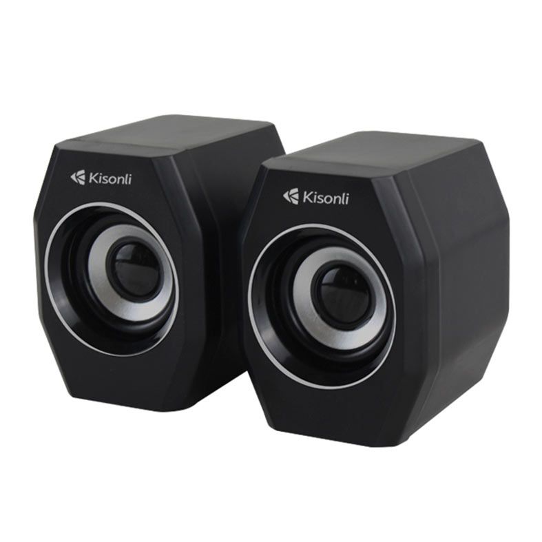 Caixa de Som Kisonli VibeGuard A101S, 6W, USB, Preto e Cinza, VGD-A101S-BL18