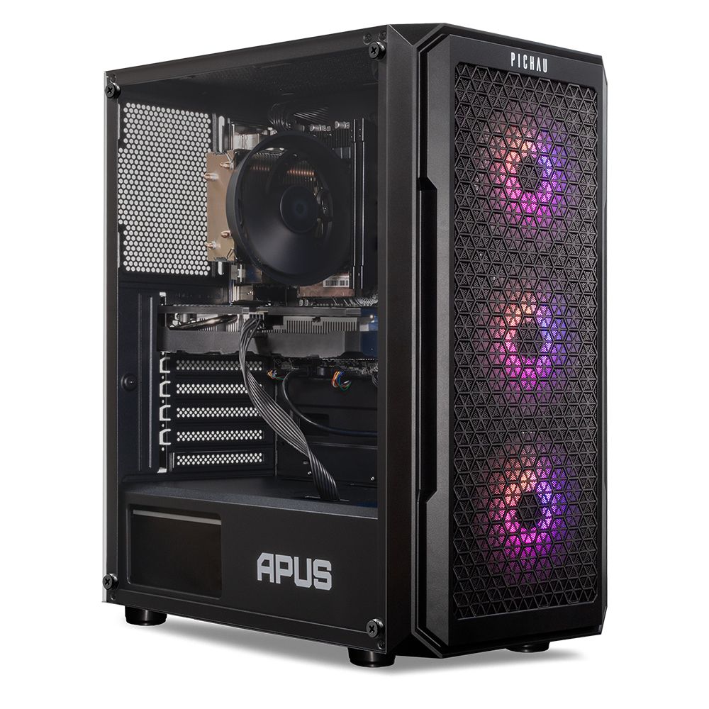 PC Gamer Pichau, Intel Core Ultra 5 225F, Radeon RX 6600 8GB, 16GB DDR5, SSD M.2 1TB