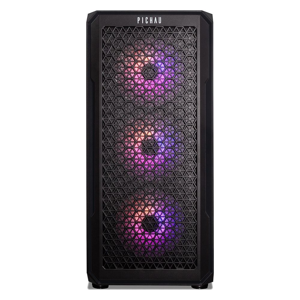 PC Gamer Pichau, AMD Ryzen 7 5700X, Radeon RX 9060 8GB, 16GB DDR4, SSD 480GB