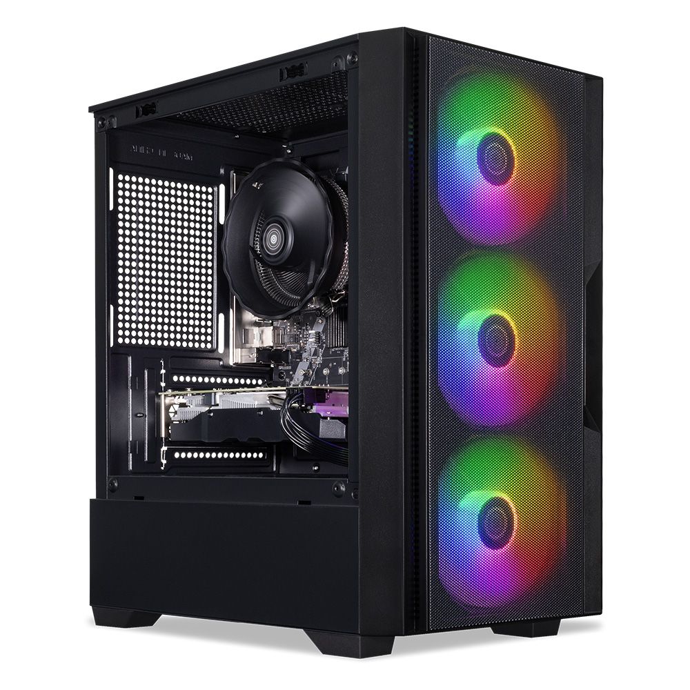 PC Gamer Pichau Deimos III, Intel i3-10100, Radeon RX 580 8GB, 16GB DDR4, SSD 480GB